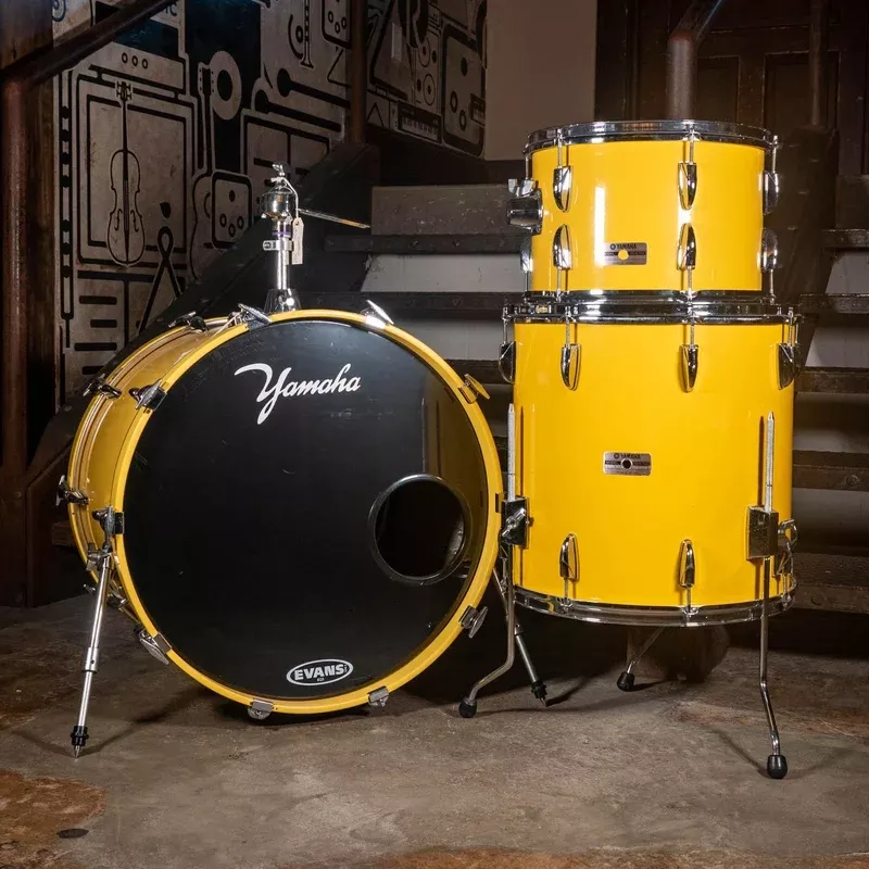Yamaha 3 Piece 8000 Series Shell Pack, Yellow – Used