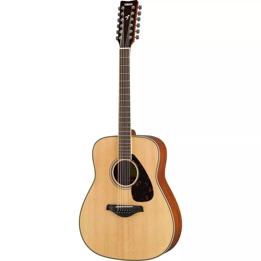 Yamaha FG820 Dreadnought 12-String w/Solid Spruce Top (Natural)