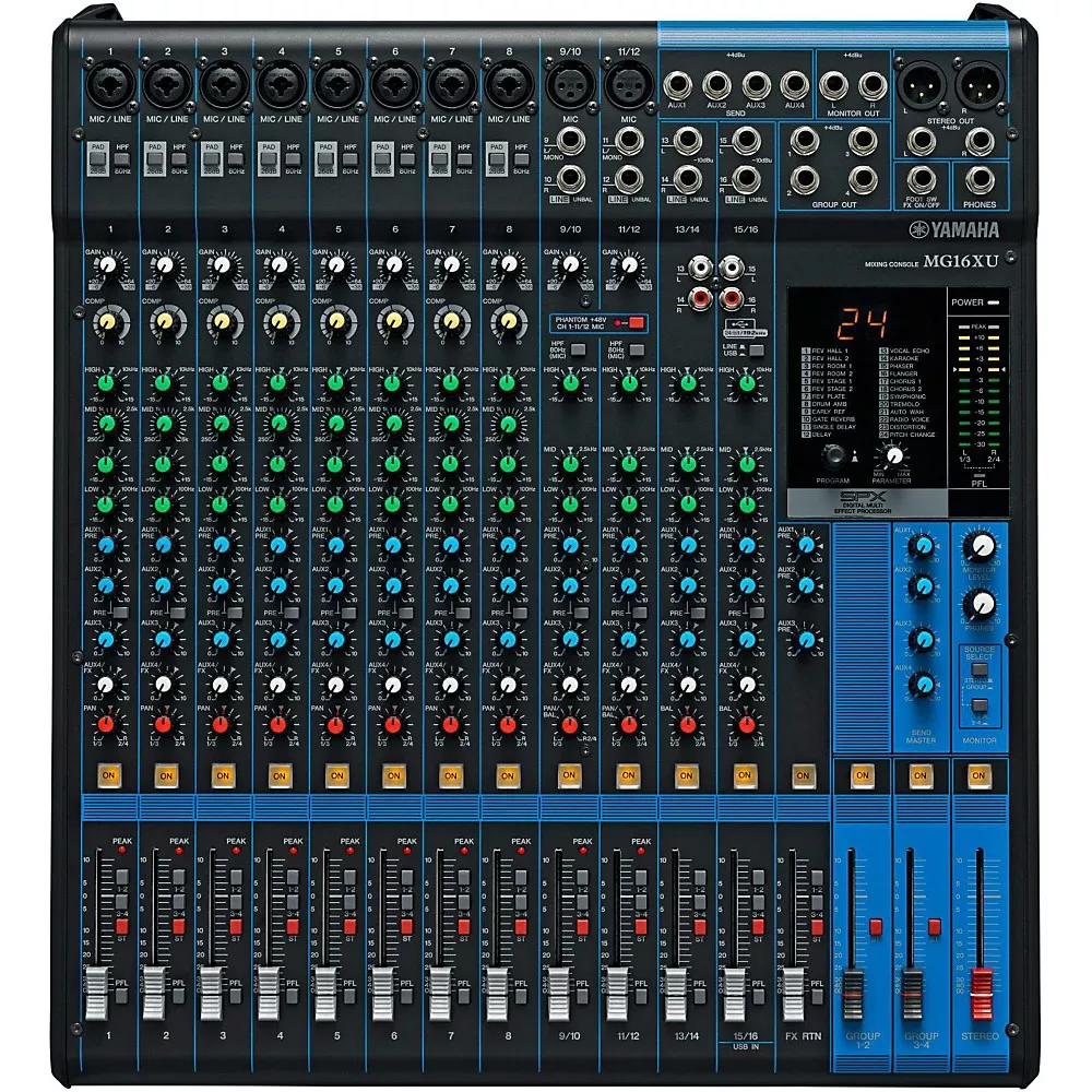Yamaha MG16XU 16-Channel Mixer