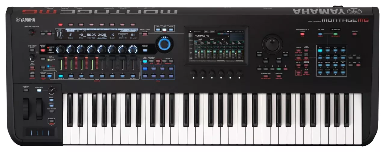 Yamaha Montage M6 61 Key Synthesizer
