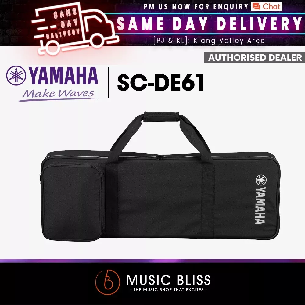 Yamaha SC-DE61 Backpack-style Soft Case for CK61 Stage Keyboard