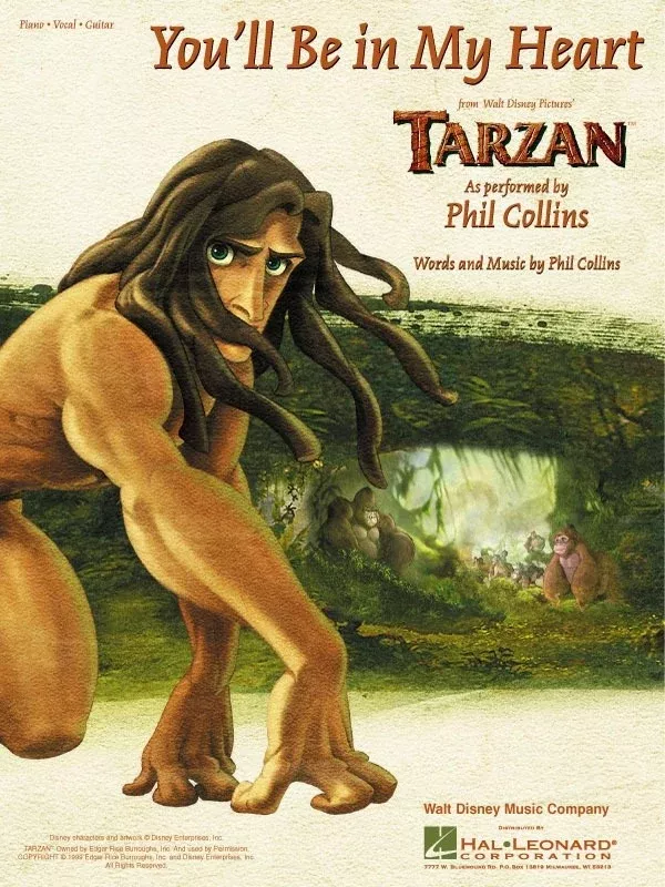 Youll Be in My Heart From Tarzan PVG