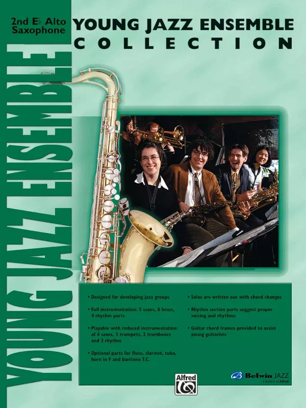 Young Jazz Ensemble Collection: 2nd E-flat Alto Saxophone Book