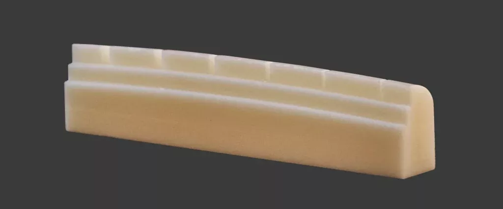 Zero Glide Slotted replacement nut for guitar – ZS-14