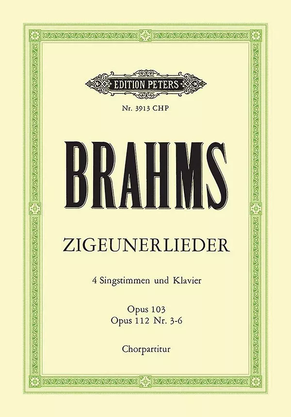 Zigeunerlieder: Choral Score