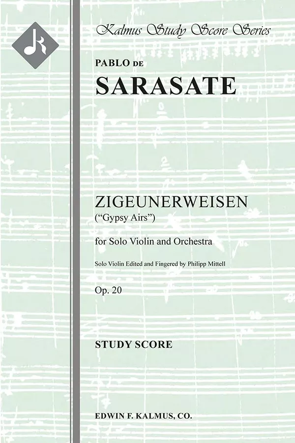 Zigeunerweisen (Gypsy Airs), Op. 20: Full Orchestra, Solo Strings with Ensemble Study Score