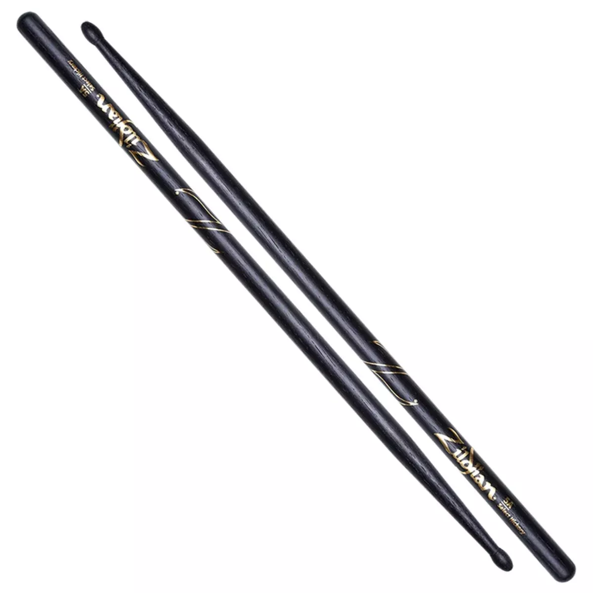 Zildjian 5A Black Hickory Drumsticks