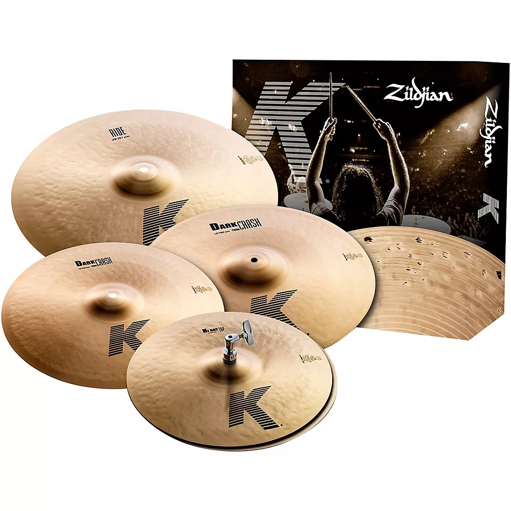 Zildjian K Cymbal Pack With Free 16" Crash