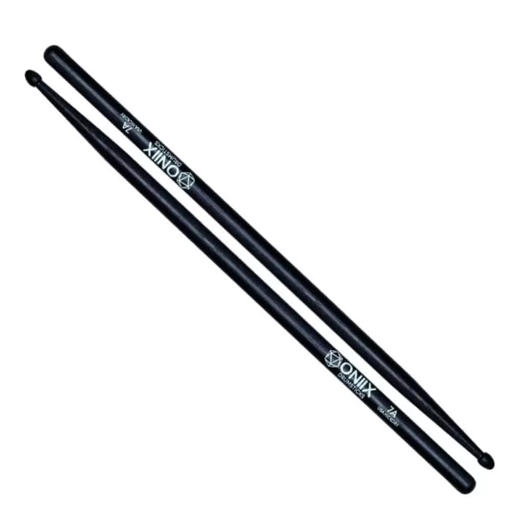 Zildjian O7A DS ONIIX Series 7A Drumsticks – Black