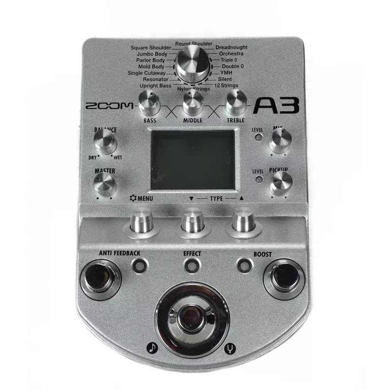 Zoom A3 Acoustic Preamp And Effects – Used