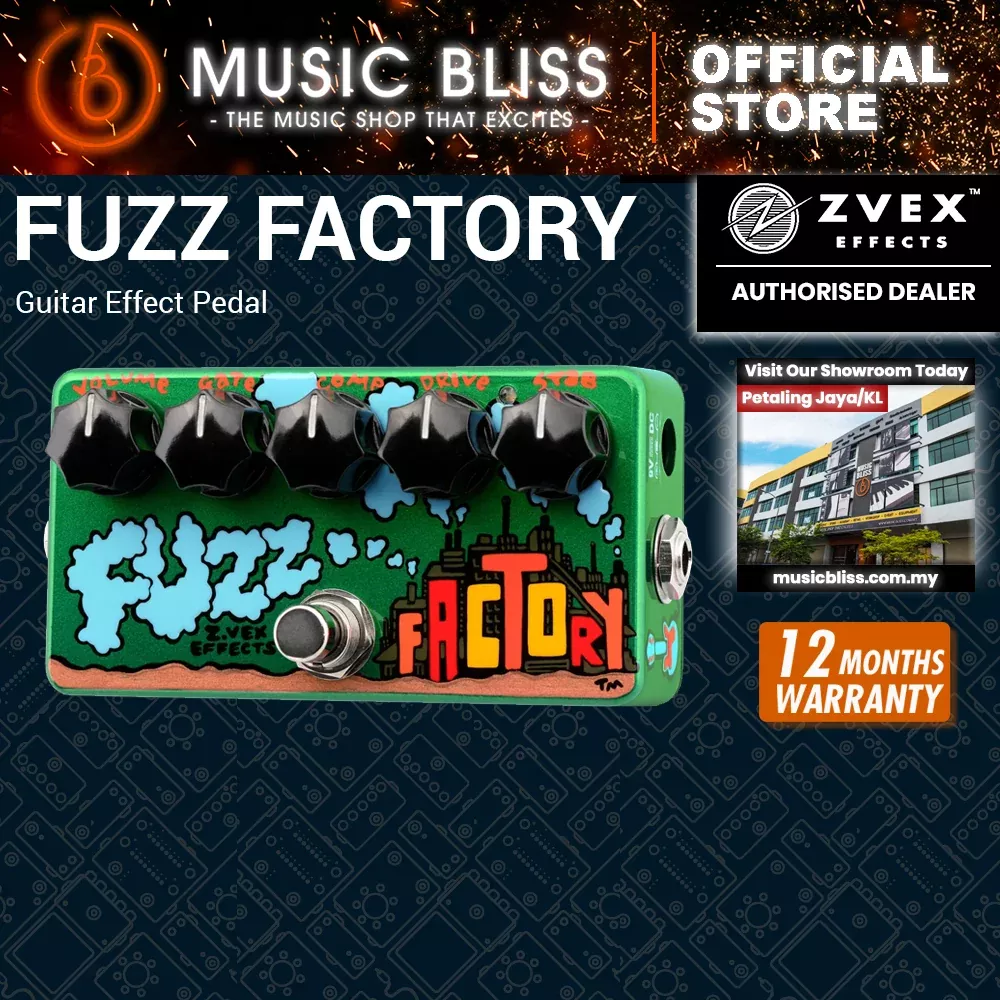 ZVEX HP Fuzz Factory Guitar Effect Pedal