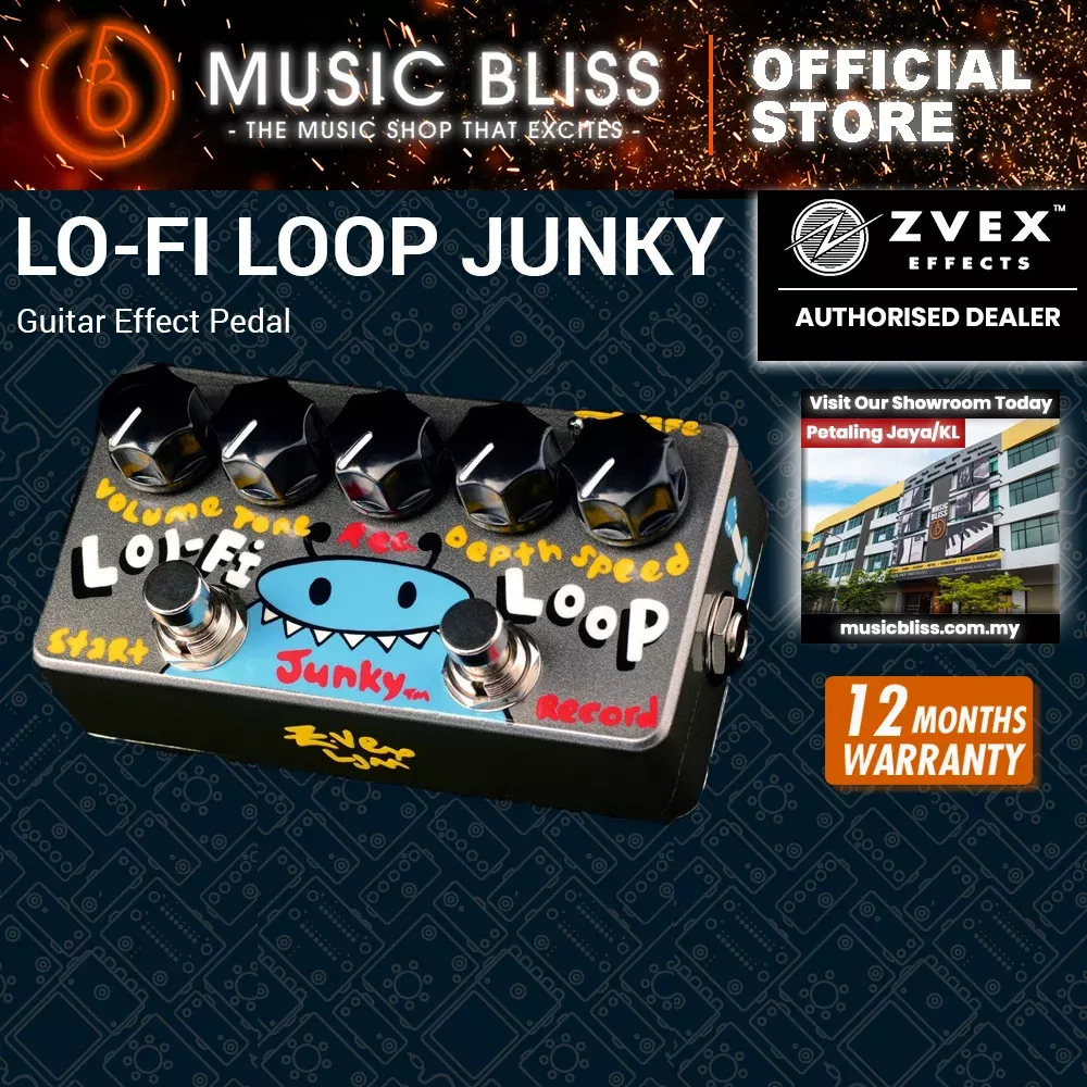 ZVEX HP Lo-Fi Loop Junky Guitar Effect Pedal