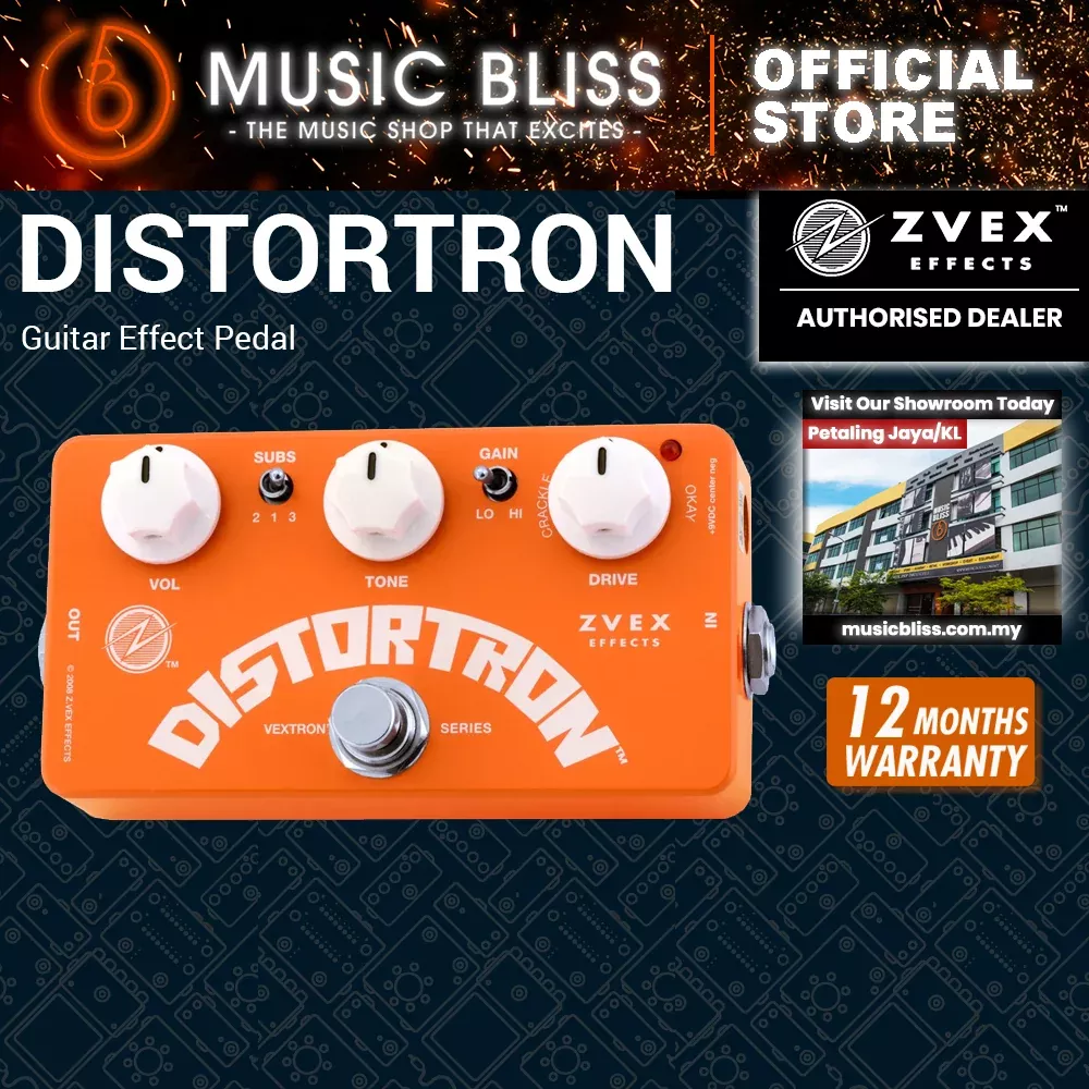 ZVEX Vexter Distortron Guitar Effect Pedal
