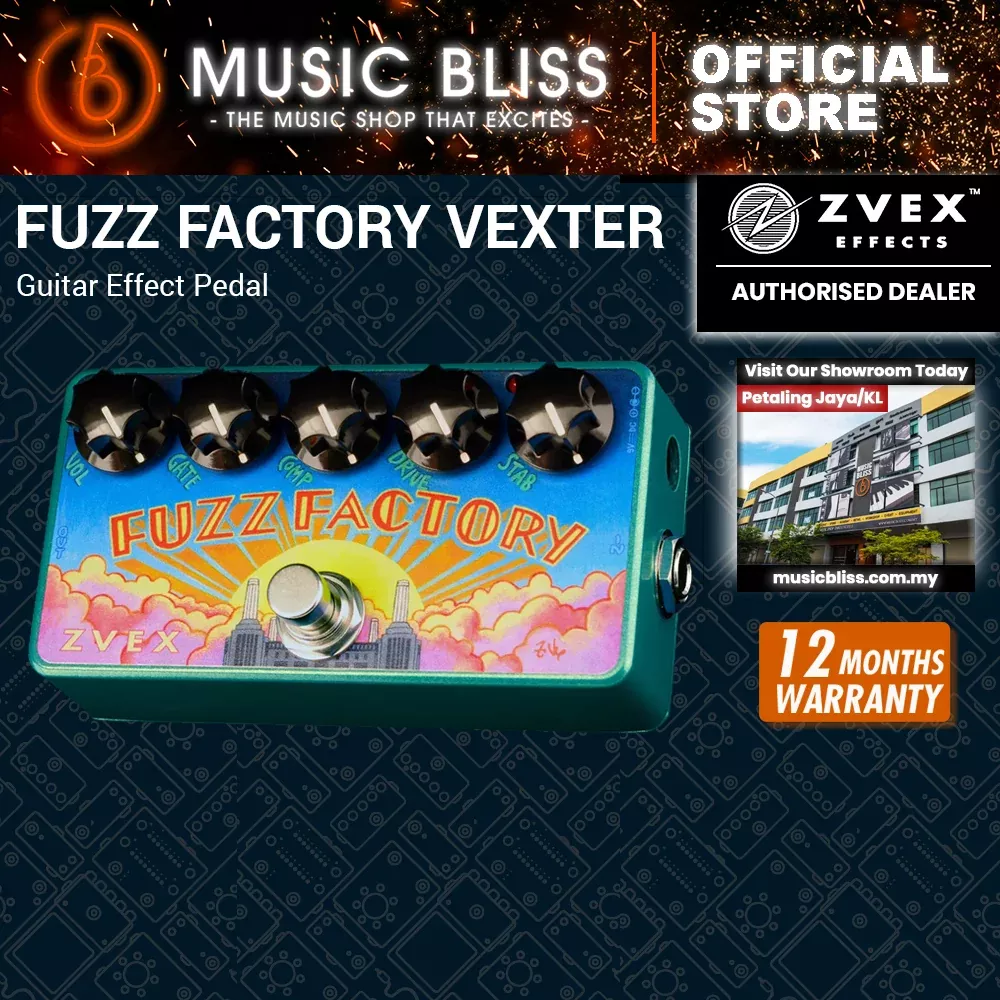 ZVEX Vexter Fuzz Factory Guitar Effect Pedal