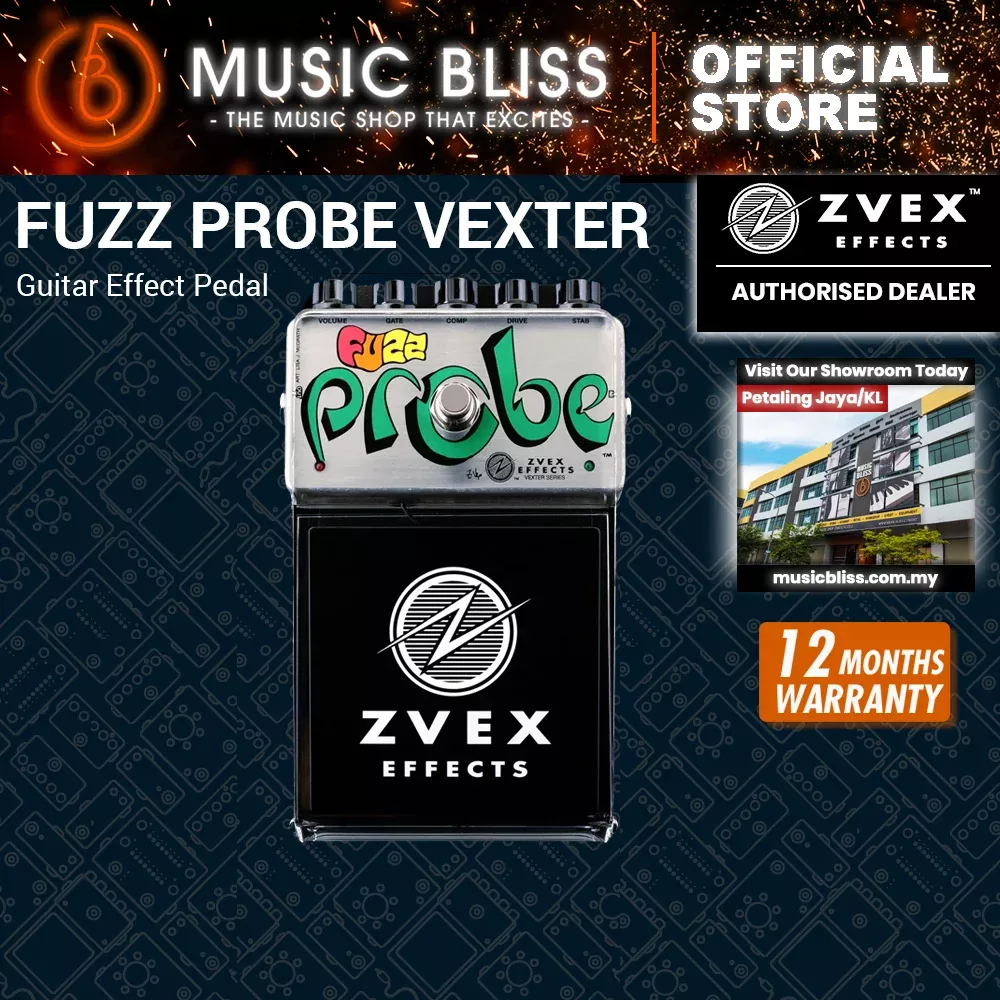 ZVEX Vexter Fuzz Probe Guitar Effect Pedal