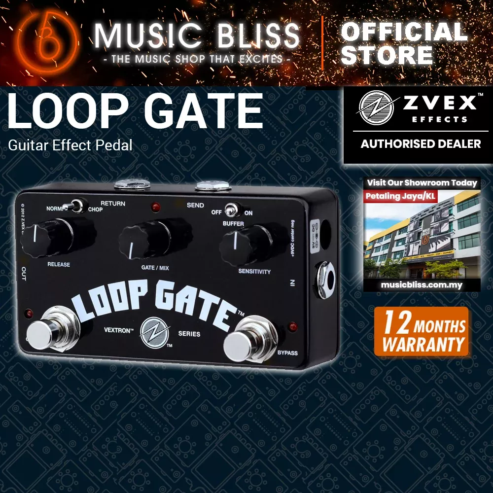ZVEX Vexter Loop Gate Guitar Effect Pedal