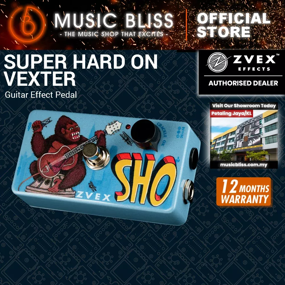 ZVEX Vexter Super Hard On Guitar Effect Pedal